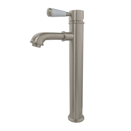 Kingston Brass KS7218DPL Single-Handle Vessel Sink Faucet, Brushed Nickel KS7218DPL